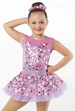 Dance Costume Medium Child Pink Weissman 12849 Tap Jazz Musical Theater Dress