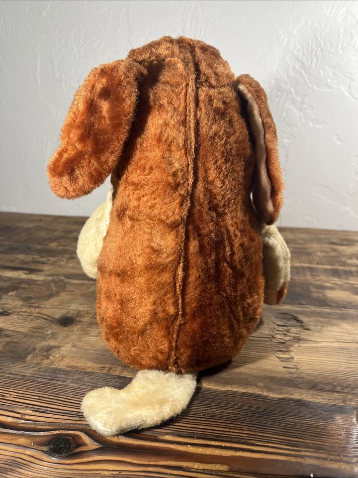 Cuerda de tracción de colección Mattel Bernie St. Bernard cara de goma perro hablando (1965) Foto 3 de 4