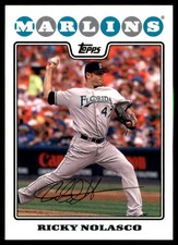 Ricky Nolasco 2008 Topps #578 Marlins MLB READ FREE SHIPPING AutographDen