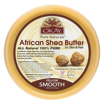 African Shea Body Butter, For Skin & Hair, 7.5 oz (212 g)