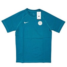 Nike PSG Paris Saint-Germain Teal T Shirt Jersey, Size Small NWT FN8304-381