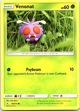 Venonat 10/214 Common Unbroken Bonds Pokemon Near Mint