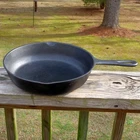 Vintage #7 Birmingham BSR Cast Iron RED MOUNTAIN Series 9.75" SKILLET FRY PAN
