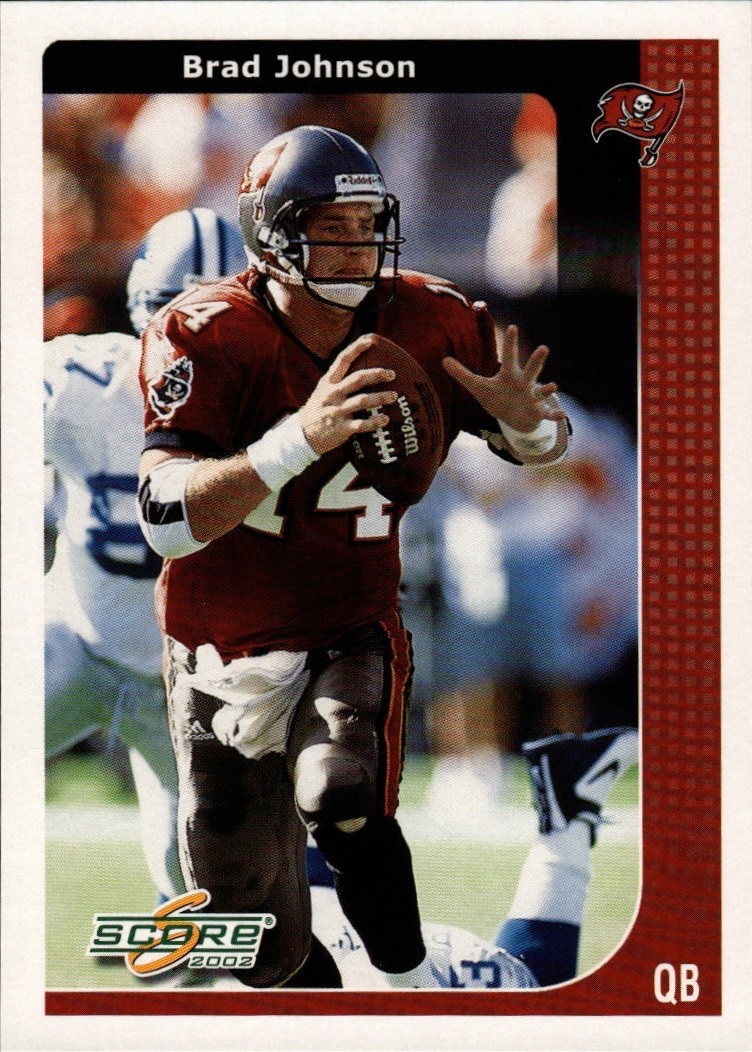 2002 Score [Base] - Brad Johnson #232 - Buccaneers