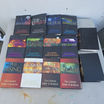 Left Behind Series by LaHaye & Jenkins Hardcover Set Lot Of Books 