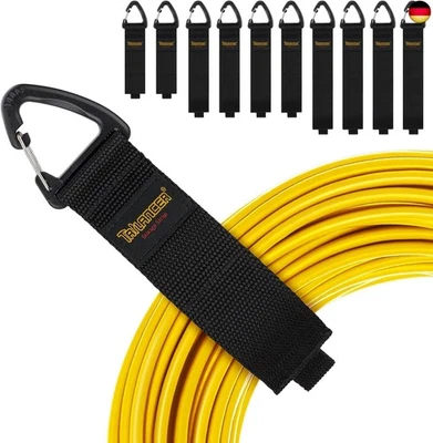 BESUCHE DEN TRILANCER-STORE Trilancer Klettband mit Öse mit dreieckiger Schnalle zum Aufhängen an Wänden fü