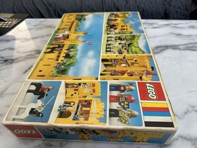 VINTAGE LEGO YELLOW CASTLE 375 PARTS UNOPENED MIB RETIRED SET BOXED 1978 TVE
