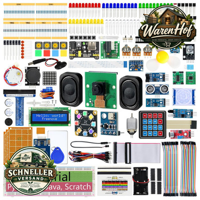 Starter Kit für Raspberry Pi 4 5 Komplettset Elektronik Zubehör Basteln
