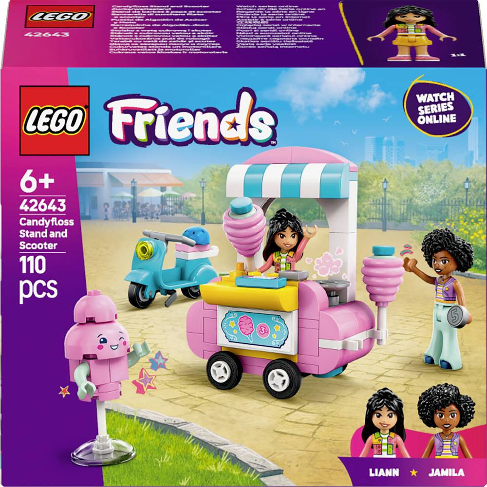 42643 ПОДСТАВКА ДЛЯ ИГРУШЕК LEGO FRIENDS Zuckerwattestand
