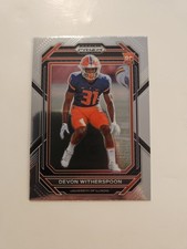 Panini 2023 Prizm Draft Picks Devon Witherspoon Rookie #179 Illinois Fighting I…