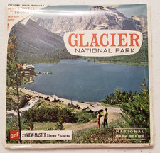 View-Master Glacier National Park Montana 3 Reels Packet NEW SEALED