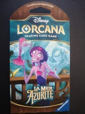 LORCANA Disney Booster LA MER AZURITE Officiel sous blister sleeved scellé 🎁