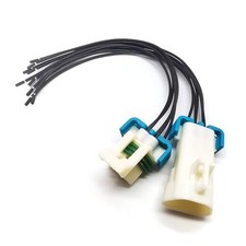 5 pin Male and Female Sealed Headlight Assembly Pigtail Connector Compatible