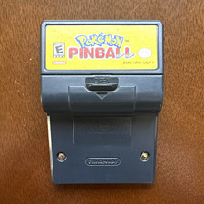 Pokémon Pinball Game Boy Color Cartridge w/Rumble Pak Authentic Tested Saves
