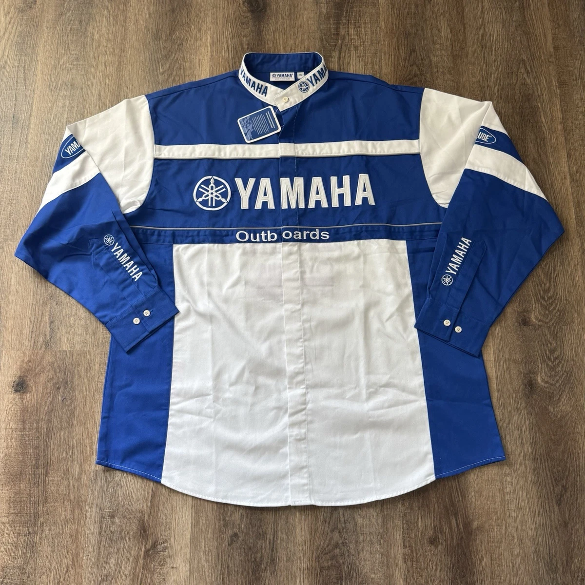 Yamaha Long Sleeve Blue Shirts for Men for sale | eBay