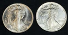 Lot Of 2 1987 American Silver Eagles .999 Fine Coins 2 Oz Total, No Reserve #23