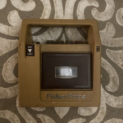Vintage 80er Jahre Fisher Price Cassette Tape Player voll funktionsfähig