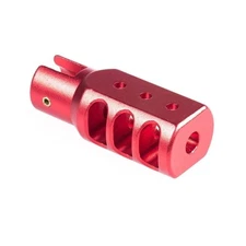 Fit Ruger 10/22 22lr Slip On Muzzle Brake Compensator Red Field Sport