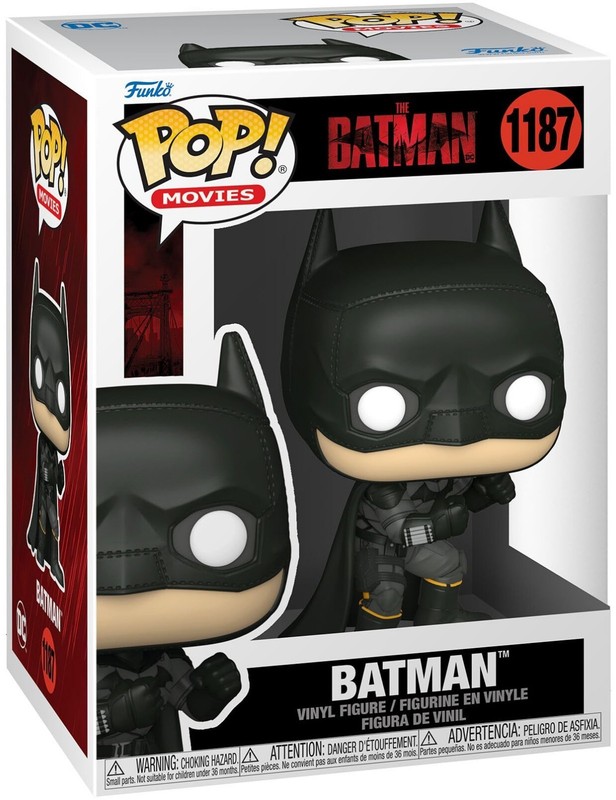 Funko Pop Batman The Batman 1187 Movies Vinyl Figure Boxed (154)