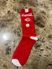 New Cincinnati Reds Coca-Cola Novelty Socks ~ One Size Fits Most