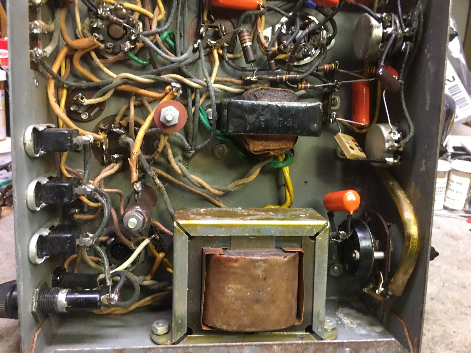 Bell 2200B mono integrated tube amp, restored
