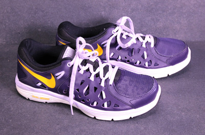 Nike Sneaker Dual Fusion Run 2 Damen Sportschuhe Gr. 40 aubergine lila BS726