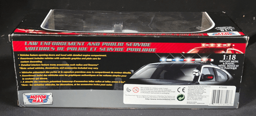Motormax Law Enforcement & Public Safety 2001 Ford Crown Victoria 1:18 Dieca - Picture 3 of 5