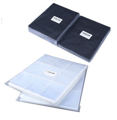 Trading Card Album Binder Protector Pages Sleeves 4/9 Pocket x 30/55/110 Sheets