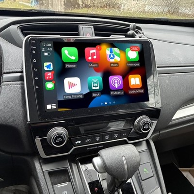 Car Radio Stereo Apple Carplay Android 14.0 GPS Navi 32G For Honda CRV 2017-2021