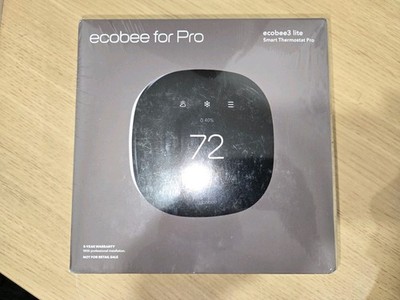 ecobee3 Lite Smart Thermostat Pro - Black (EB-STATE3LTP-02)