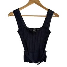 Auth KEITA MARUYAMA - Dark Navy Women's Tank Top