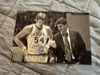 Indiana Hoosiers KENT BENSON Signed 4x6 Photo BASKETBALL AUTOGRAPH 1