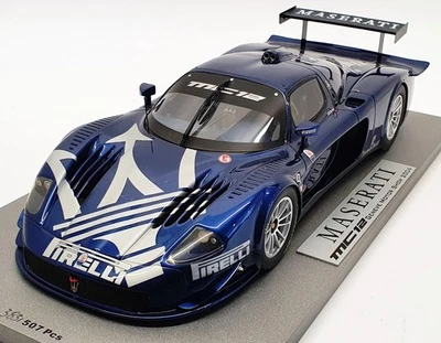 BBR Models 1/18 Scale P1802 - Maserati MC12 Geneve Motor Show Ltd 507 Pcs - Blue - Photo 1/4