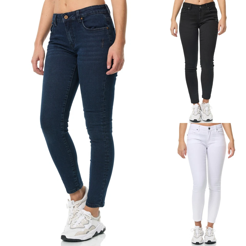 Tazzio Skinny Fit Jeans Damen Jeanshose Stretch Denim Hose