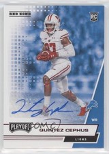2020 Panini Playoff Rookies Red Zone Auto Quintez Cephus #246 Auto 0xb5