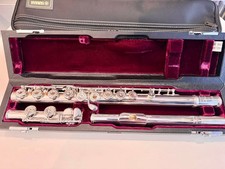 Yamaha Flute YFL-777 Finesse Sterling Silver C Foot