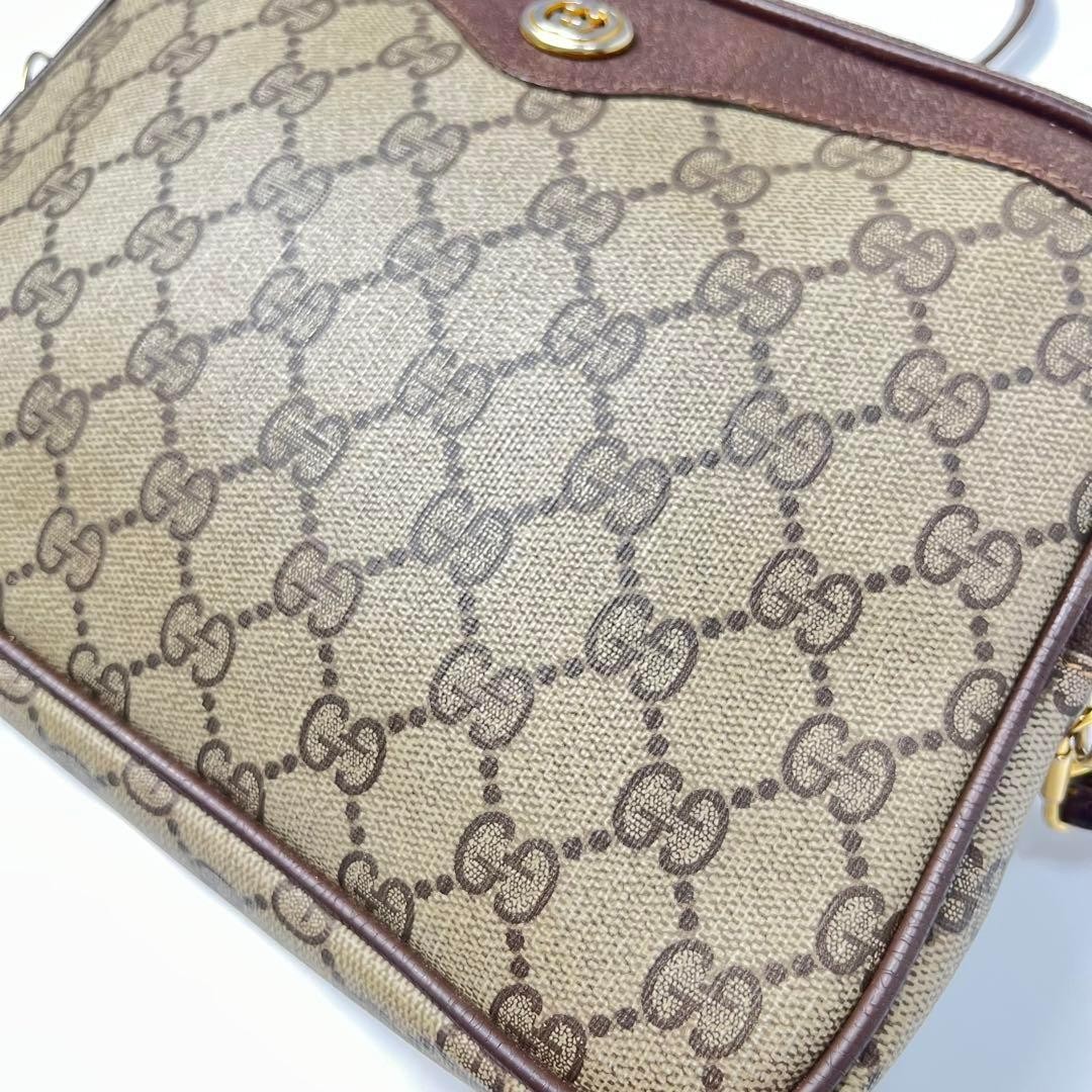 Extremely beautiful condition GUCCI shoulder GG S… - image 12