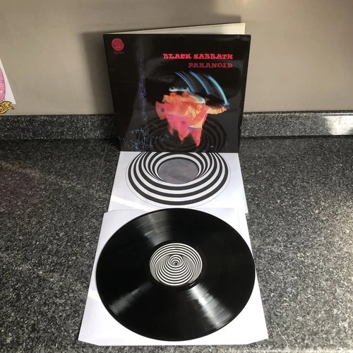 LP VINYL BLACK SABBATH PARANOID 6360 011 UK EARLY PRESS LAMINATED SLEEVE EX/EX