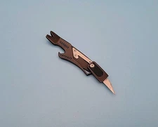 Gerber Artifact Pocket Knife - Liner Lock - Small Prybar - Folding Razor Blade