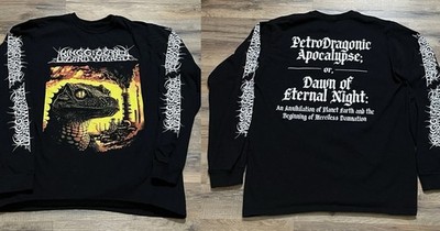 New King Gizzard & The Lizard Wizard Long Sleeve Tee Double Sided Tour All Size