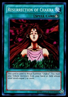 Number Hunters #NUMH-EN053 Resurrection of Chakra - Photo 1/2