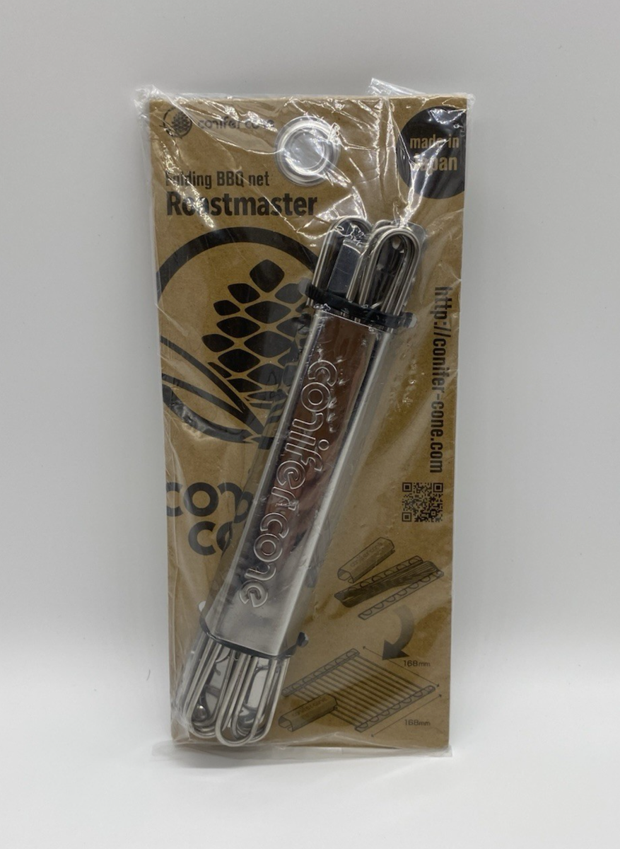 Tanaka bun kinzoku Conifer Cone Folding BBQ Compact Roast Master