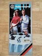 Vintage Brochure Volkswagen Merchandise Luggage Jacket Watch