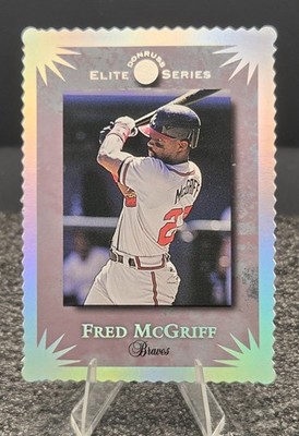 1994 Donruss Fred Mcgriff Elite Series Die-Cut /10000 Atlanta Braves #58 HOF
