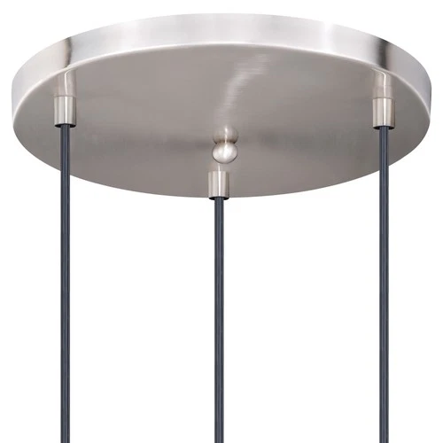 Vaxcel Lighting P0249 Millie 3 Light 17-1/2"W Multi Light Pendant - Bronze - Picture 10 of 12