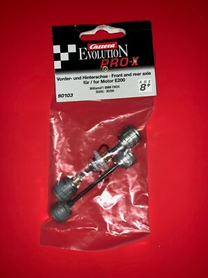 2x Achsset, Carrera Evolution, Pro-X, D132, für Williams F1 BMW Nr.90103