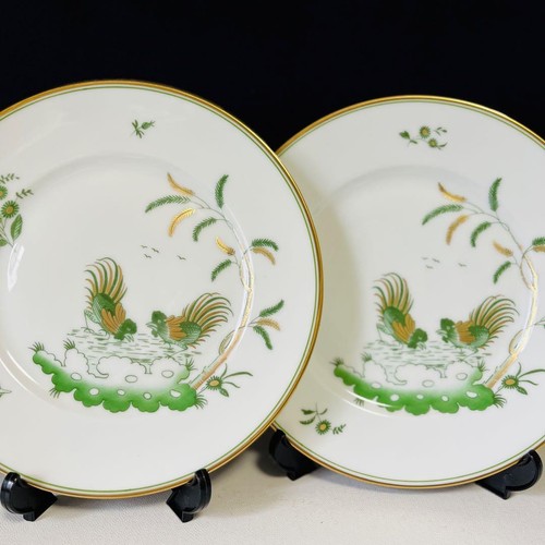 Richard Ginori Green Cock Tea Cup Saucer teapot Plate set Gift Restaurant Japan - Picture 24 of 24