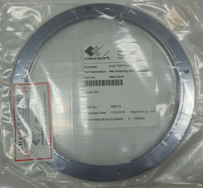 0200-10416, AMAT P5000, COLLAR,NOTCH, LOW PROFILE, BARRIER
