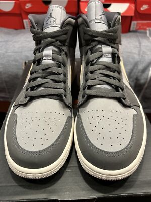 Air Jordan 1 Mid “Grey Onyx” Iron Gray - Men's 9.5 | eBay