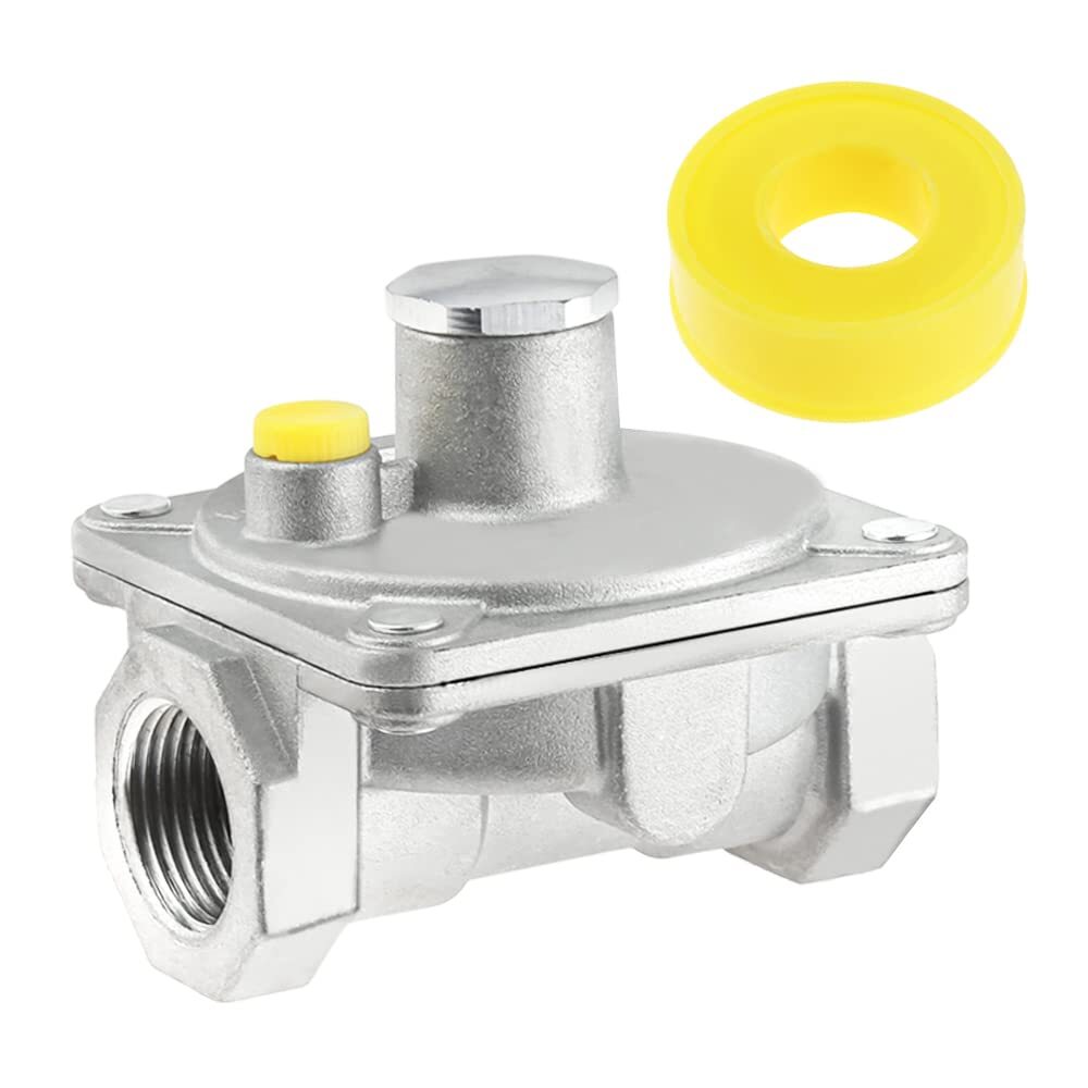 Natural Gas Regulator 3/4" FNPT Fixed Flow Adjustable NG/LPG